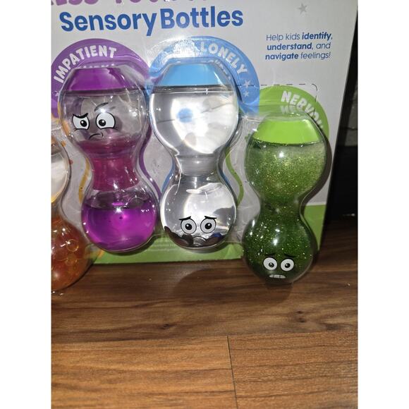 Hand 2 Mind Express Your Feelings Sensory Bottles Play Therapy Schools New Kids - Picture 3 of 4